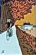 Photo du panneau : Voie bleue